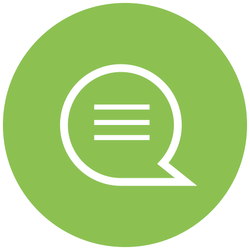 Conversation, message, message bubble, talk, chat icon